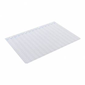 Recambio liderpapel a4 pautaguia 100 hojas 75 g cuadriculado pautado 5 mm con margen 4 taladros