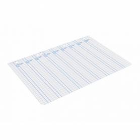 Recambio liderpapel cuarto pautaguia 100 hojas 75 g cuadriculado pautado 5 mm con margen 6 taladros