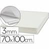 Carton pluma liderpapel adhesivo 1 cara 70x100 cm espesor 3 mm - LU08