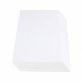 Carton pluma liderpapel blanco adhesivo 1 cara 50x70 cm espesor 5 mm