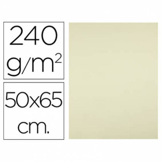 Cartulina liderpapel 50x65 cm 240g/m2 amarillo