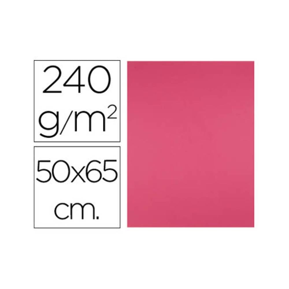 Cartulina liderpapel 50x65 cm 240g/m2 fucsia