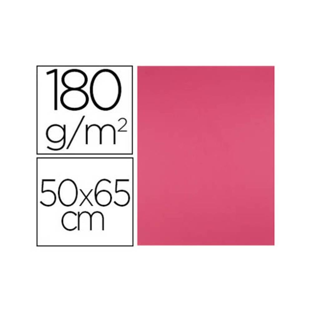 Cartulina liderpapel 50x65 cm 180g/m2 fucsia