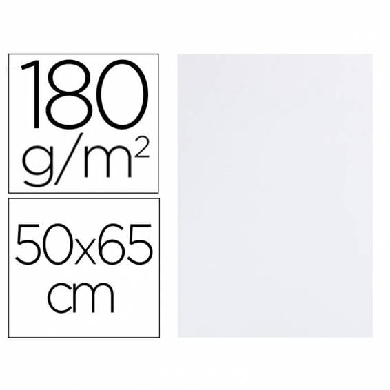 Cartulina liderpapel 50x65 cm 180g/m2 blanco