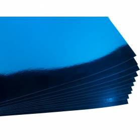 Cartulina liderpapel 50x65 cm 235g/m2 metalizada azul