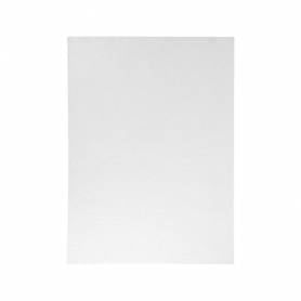 Goma eva liderpapel 50x70cm 60g/m2 espesor 2mm textura toalla blanco