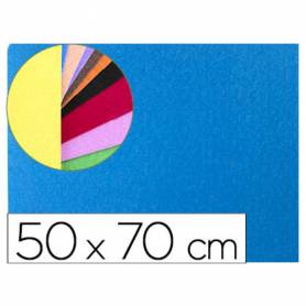 Goma eva liderpapel 50x70cm 60g/m2 espesor 2mm textura toalla azul