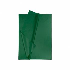 Papel seda liderpapel 52x76cm 18g/m2 bolsa de 5 hojas verde oscuro