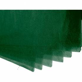 Papel seda liderpapel 52x76cm 18g/m2 bolsa de 5 hojas verde oscuro