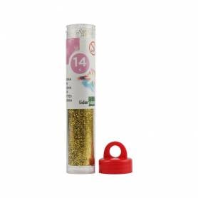 Purpurina liderpapel fantasia color oro bote de 14 gr