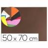 Goma eva liderpapel 50x70cm 60g/m2 espesor 1.5mm marron - GE53