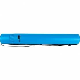 Portaplanos plastico liderpapel diametro 6 cm extensible hasta 80 azul