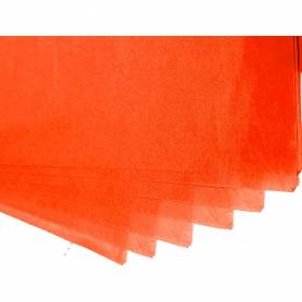 Papel seda liderpapel 52x76cm 18g/m2 bolsa de 5 hojas naranja