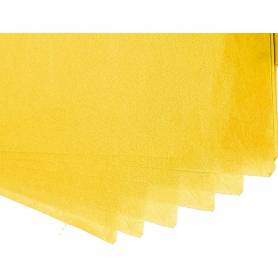 Papel seda liderpapel 52x76cm 18g/m2 bolsa de 5 hojas amarillo