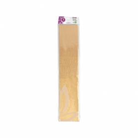 Papel crespon liderpapel 50 cm x 2.5m metalizado oro