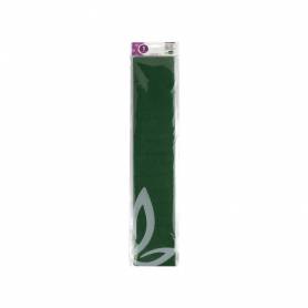 Papel crespon liderpapel 50 cm x 2.5m 34g/m2 verde oliva