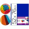 Papel seda liderpapel azul 52x76 cm 18 gr -paquete de 25 hojas - SE20