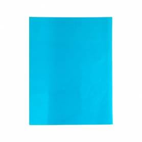 Papel seda liderpapel celeste 52x76 cm 18 gr paquete de 25 hojas