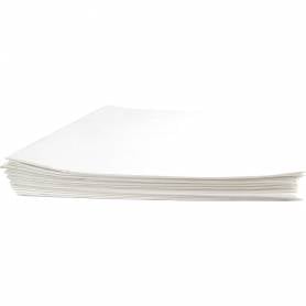 Papel seda 52x76 cm 18 gr blanco paquete de 500 hojas