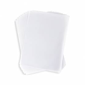 Papel dibujo liderpapel a3 297x420mm 70g/m2 vegetal sobre de 12 hojas