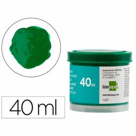 Tempera liderpapel escolar 40 ml verde