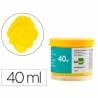 Tempera liderpapel escolar 40 ml amarillo - TP56