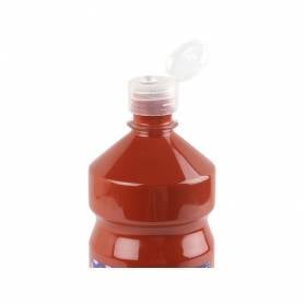 Tempera liquida liderpapel escolar 1000 ml marron