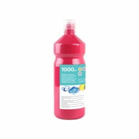 Tempera liquida liderpapel escolar 1000 ml fucsia