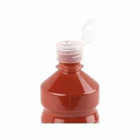 Tempera liquida liderpapel escolar 500 ml marron