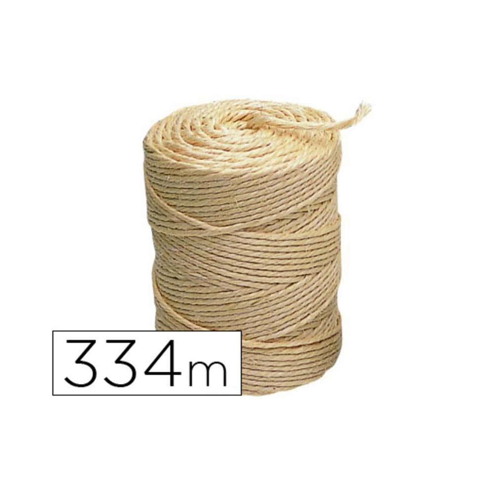 Cuerda sisal 3 cabos liderpapel rollo 2 kg