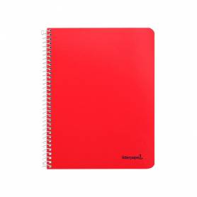 Cuaderno espiral liderpapel a5 micro smart tapa blanda 80h60gr horizontal 7mm doble margen 6 taladros colores