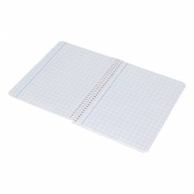 Cuaderno espiral liderpapel cuarto witty tapa dura 80h 75gr milimetrado 2mm colores surtidos