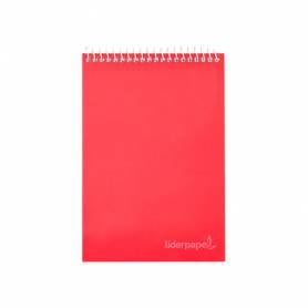 Cuaderno espiral liderpapel bolsillo octavo apaisado witty tapadura 80h 75gr cuadro 4 mm colores surtidos