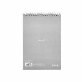 Cuaderno espiral liderpapel bolsillo octavo apaisado witty tapadura 80h 75gr cuadro 4 mm colores surtidos