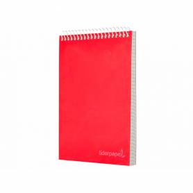 Cuaderno espiral liderpapel bolsillo dieciseiavo apaisado witty tapa dura dura 80h 60 grcuadro 4 mm colores stdos.