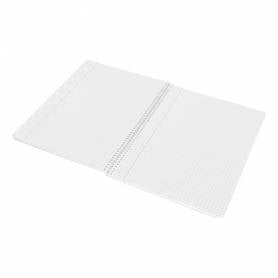 Cuaderno espiral liderpapel folio witty tapa dura 80h 75gr cuadro 3mm con margen colores surtidos