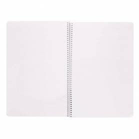 Cuaderno espiral liderpapel folio witty tapa dura 80h 75gr liso sin margen colores surtidos