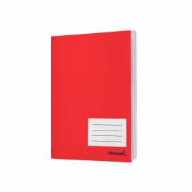 Libreta liderpapel smart a5 80 hojas 60 g/m2 cuadro 5mm con margen colores surtidos tapa blanda