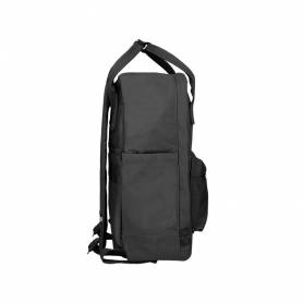 Cartera antartik mochila 2 asas y bolsillos exteriores negro 300x115x390 mm