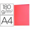 Subcarpeta liderpapel a4 rojo pastel 180g/m2 - SC31