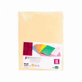 Subcarpeta liderpapel folio naranja pastel 180g/m2