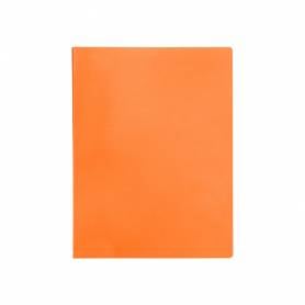 Carpeta liderpapel escaparate 20 fundas polipropileno din a4 naranja fluor opaco