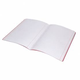 Libreta liderpapel 360 tapa de plastico a4 48 hojas 90g/m2 5mm con doble margen colores surtidos