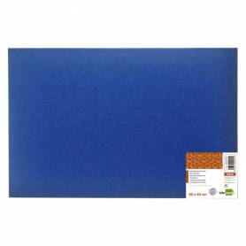 Tablero de anuncios liderpapel fieltro color azul 40x60 cm