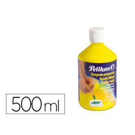 Tempera pelikan escolar 500 ml 742/500ml amarillo n. 59a