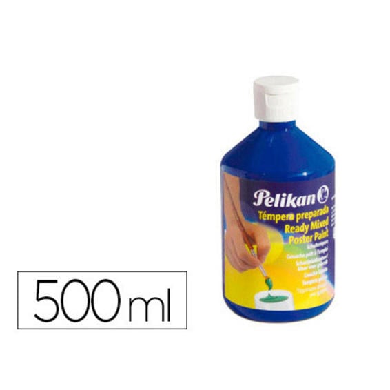 Tempera pelikan escolar 500 ml 742/500ml azul ultramar n. 120