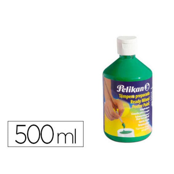 Tempera pelikan escolar 500 ml 742/500ml verde claro n. 155