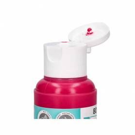 Pintura acrilica liderpapel bote de 80 ml magenta