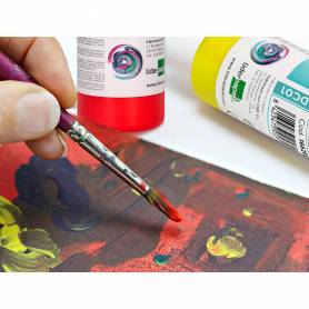 Pintura acrilica liderpapel bote de 80 ml verde