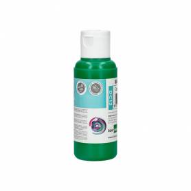 Pintura acrilica liderpapel bote de 80 ml verde oscuro